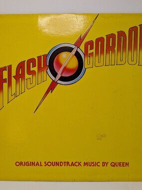 Vintage Flash Gordon Original Soundtrack Music by Queen 1980 Vinyl Record LP
